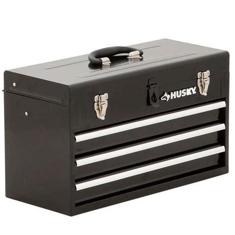 husky metal portable tool box and socket|husky tool box clearance.